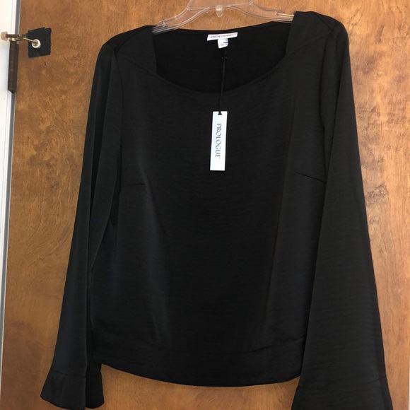 🌟Prologue long sleeve wide square neck blouse - Picture 3 of 6